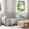 Sofa 2-osobowa Cloud Grey 180x78x84 cm Tkanina