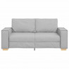 Sofa 2-osobowa Cloud Grey 180x78x84 cm Tkanina