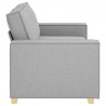 Sofa 2-osobowa Cloud Grey 180x78x84 cm Tkanina