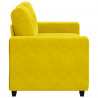 | Sofa dwuosobowa | z poduszką Żółty Aksamit