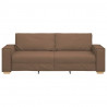 Sofa 3-osobowa Brązowa 180 cm Tkanina