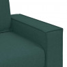 Sofa Ciemna zieleń 220 x 80 x 84 cm tkanina