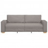 Sofa 3-osobowa Taupe 180 cm Tkanina