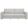Sofa 3-osobowa Cloud Grey 220x78x84 cm Tkanina