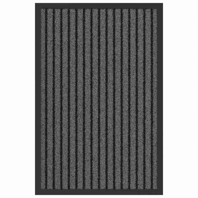 Dywanik wejściowy Czarny 40 x 60 cm polipropylen