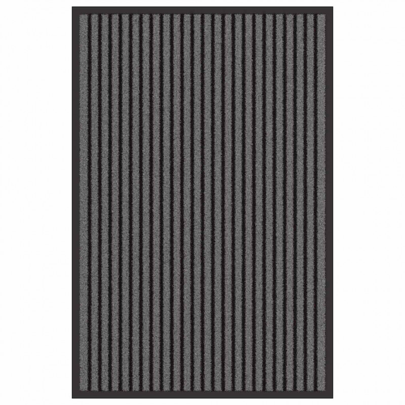 Dywanik wejściowy Czarny 60 x 90 cm polipropylen