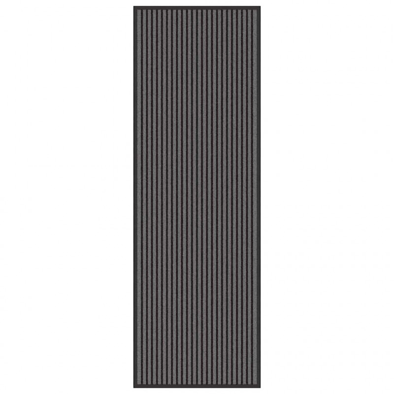 Dywanik wejściowy Czarny 60 x 180 cm polipropylen