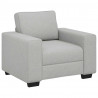 Sofa Fotel Cloud Grey 100x77x82 cm Tkanina