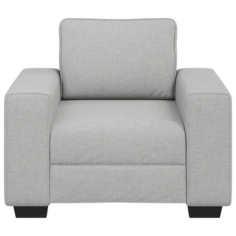 Sofa Fotel Cloud Grey 100x77x82 cm Tkanina