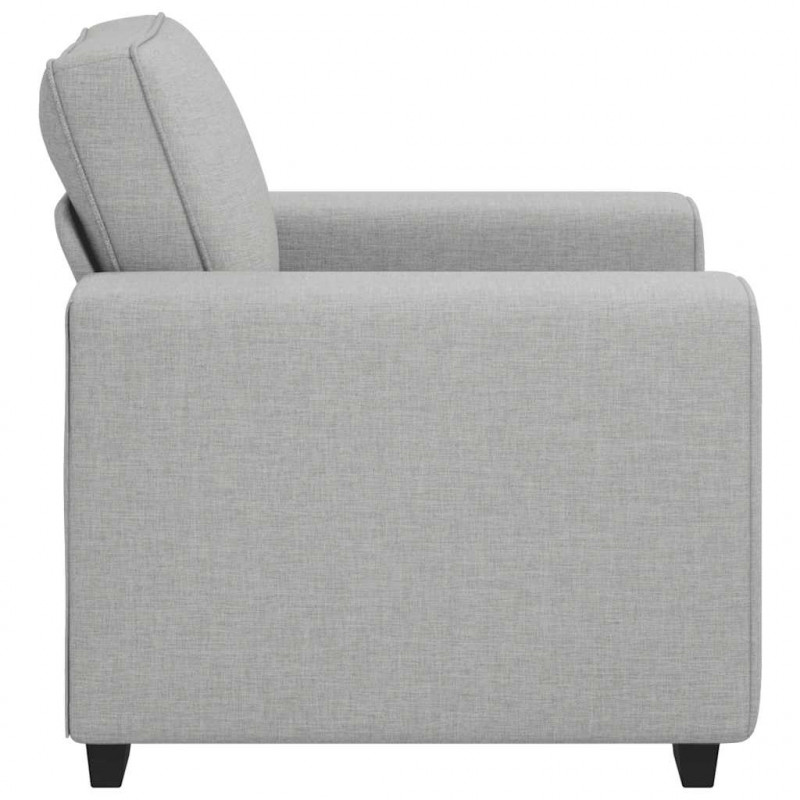 Sofa Fotel Cloud Grey 100x77x82 cm Tkanina