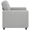 Sofa Fotel Cloud Grey 100x77x82 cm Tkanina