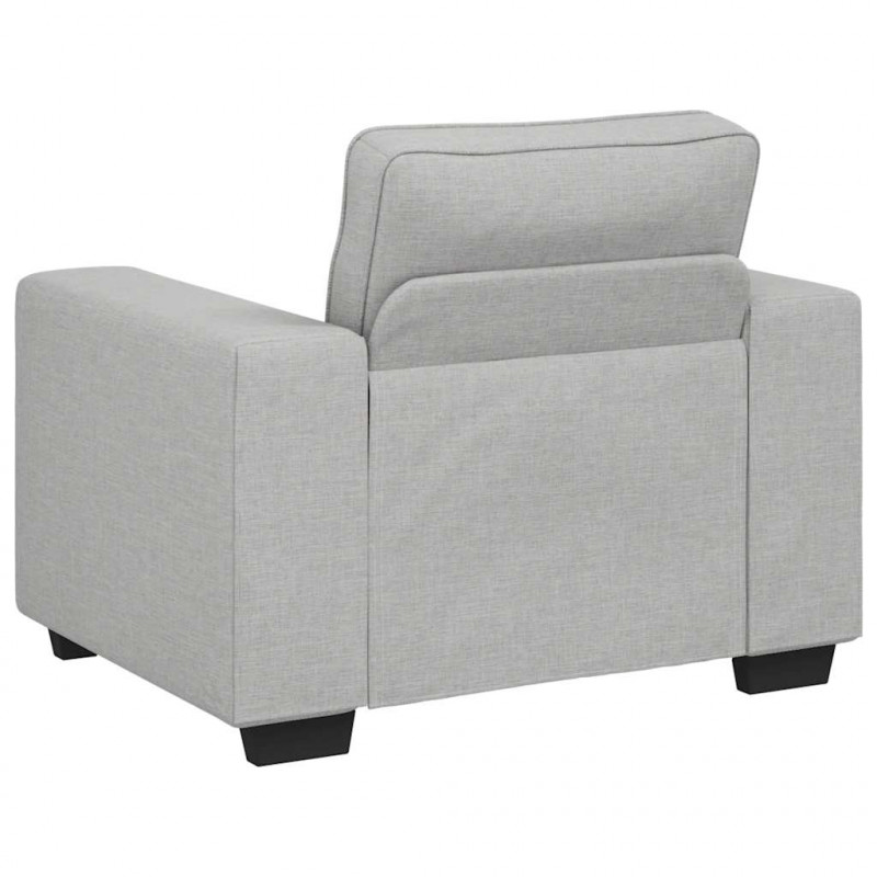Sofa Fotel Cloud Grey 100x77x82 cm Tkanina