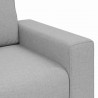 Sofa Fotel Cloud Grey 100x77x82 cm Tkanina