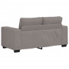 Sofa 2-osobowa Taupe 160x77x82 cm Tkanina