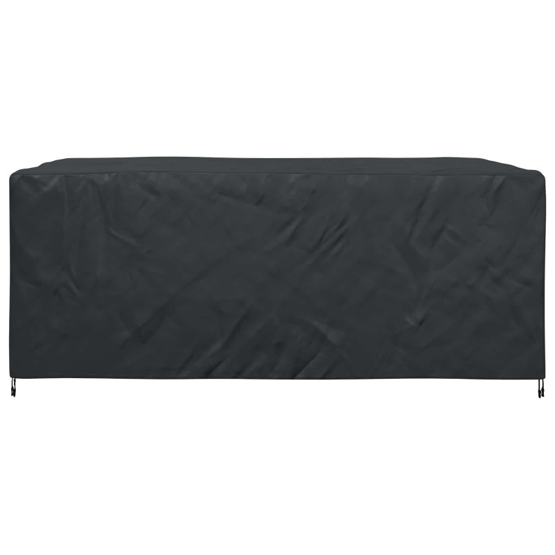 Pokrowiec na meble Gładki Czarny 270 x 180 x 90 cm 600D
