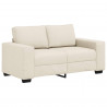 | Sofa | z poduszką z poduszką Beżowy 160 x 77 x 82 cm Płótno