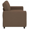 Sofa 2-osobowa, brązowa, 180x77x82 cm, tkaniną
