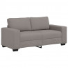 Sofa 2-osobowa, kolor taupe, 180x77x82 cm, tkaniną