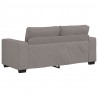 Sofa 2-osobowa, kolor taupe, 180x77x82 cm, tkaniną