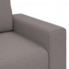 Sofa 2-osobowa, kolor taupe, 180x77x82 cm, tkaniną