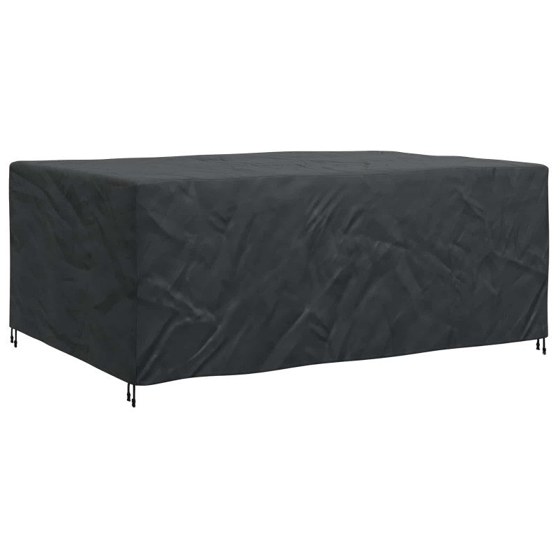 Pokrowiec na meble Gładki Czarny 280 x 204 x 106 cm 420D