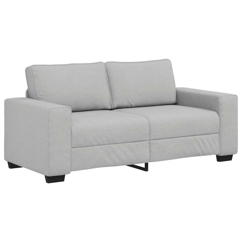 Sofa 2-osobowa, szara chmurowy, 180x77x82 cm, tkaniną