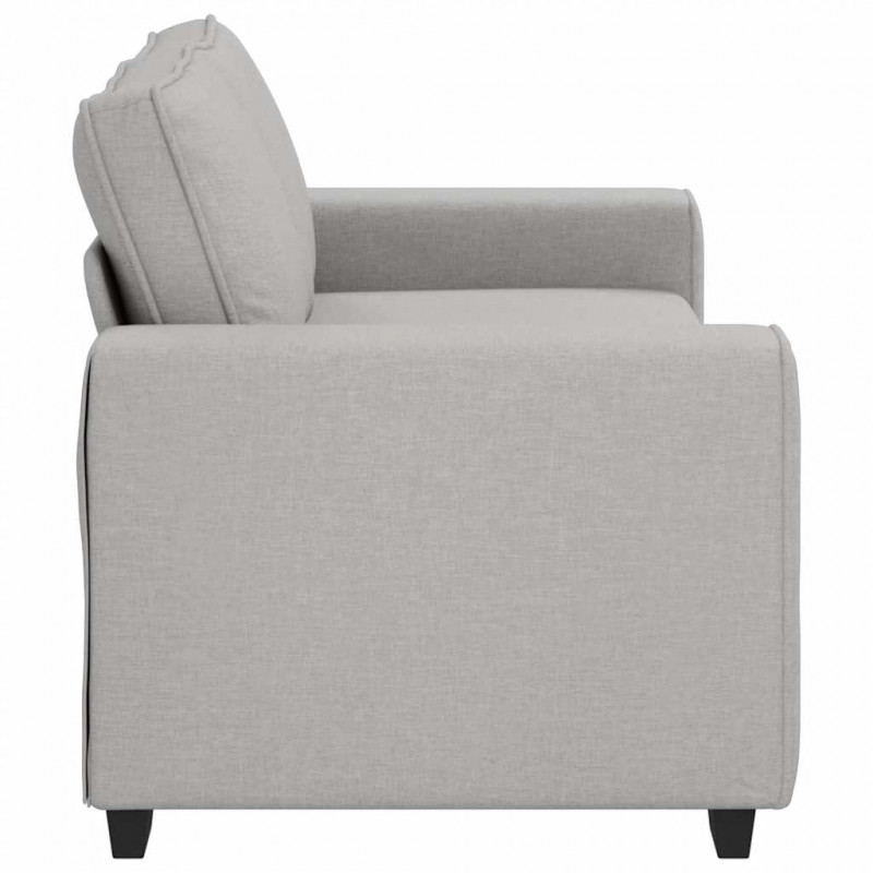 Sofa 2-osobowa, szara chmurowy, 180x77x82 cm, tkaniną