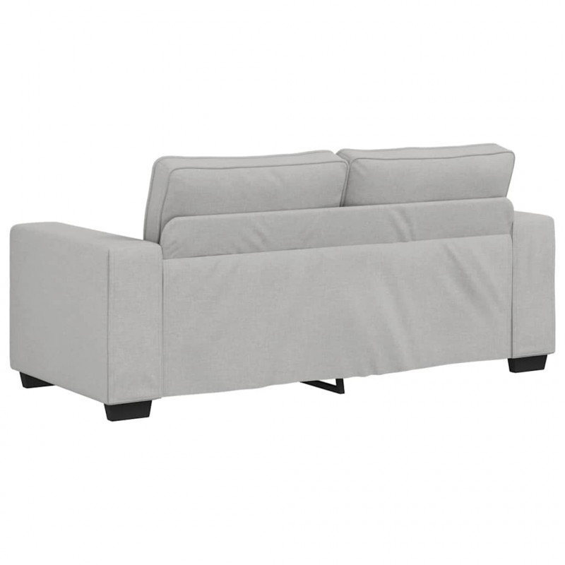 Sofa 2-osobowa, szara chmurowy, 180x77x82 cm, tkaniną