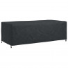 Pokrowiec na meble Gładki Czarny 300 x 110 x 70 cm 210D