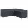 Pokrowiec na meble Czarny 220 x 220 x 80 cm Tkanina Oxford 210D