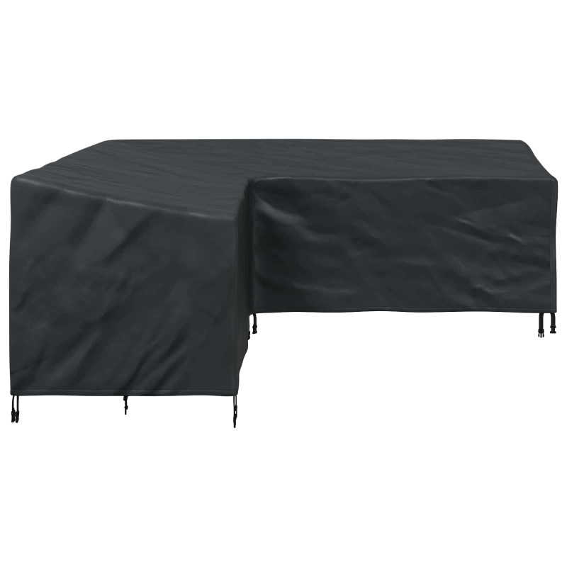 Pokrowiec na meble Czarny 235 x 235 x 85 cm Tkanina Oxford 420D