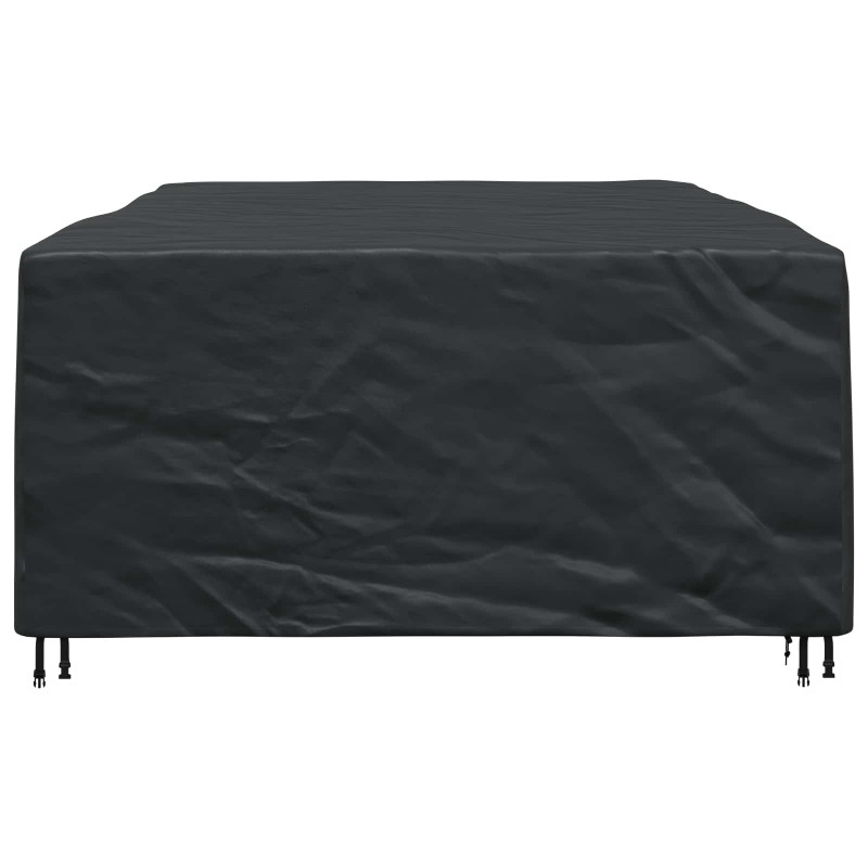 Pokrowiec na meble Gładki Czarny 300 x 200 x 90 cm 210D