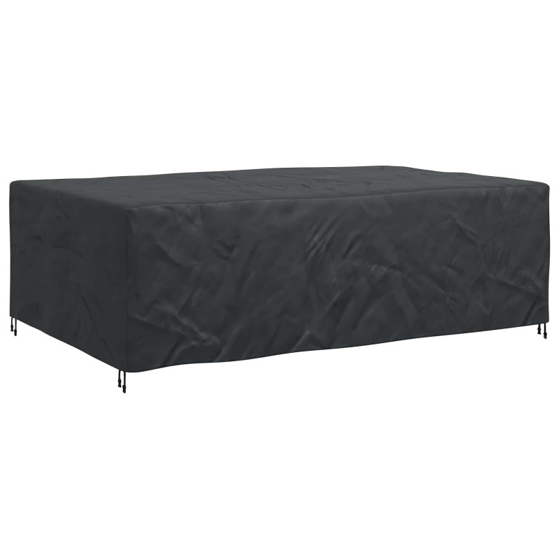 Pokrowiec na meble Gładki Czarny 300 x 200 x 90 cm 210D