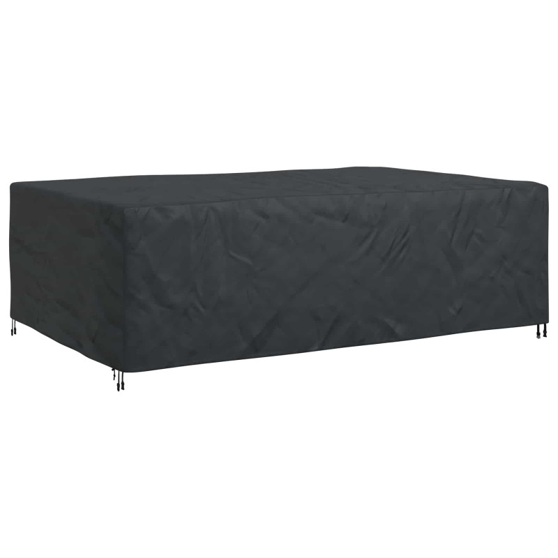 Pokrowiec na meble Gładki Czarny 300 x 200 x 90 cm 420D