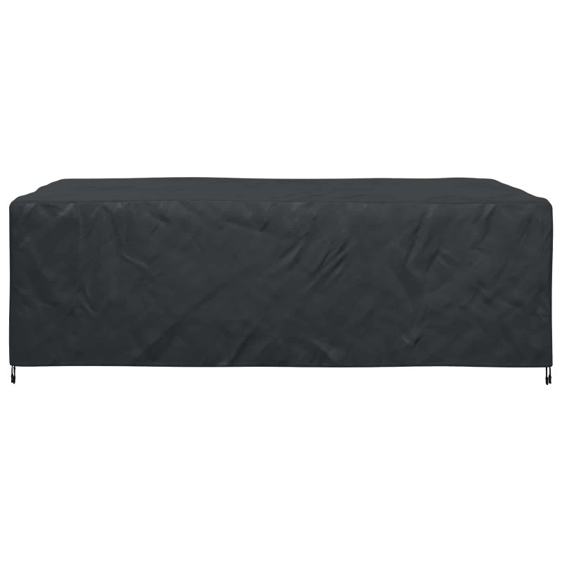 Pokrowiec na meble Gładki Czarny 300 x 200 x 90 cm 600D