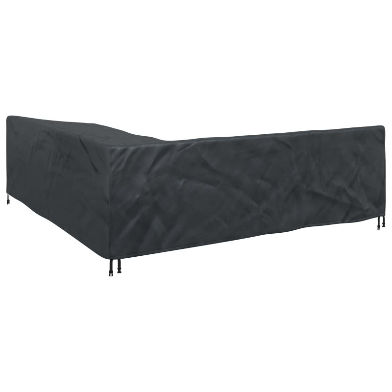 Pokrowiec na meble Czarny 255 x 255 x 80 cm Tkanina Oxford 420D