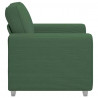 Sofa Fotel ciemnozielona 100x77x82 cm Tkanina Corduroy