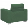 Sofa Fotel ciemnozielona 100x77x82 cm Tkanina Corduroy