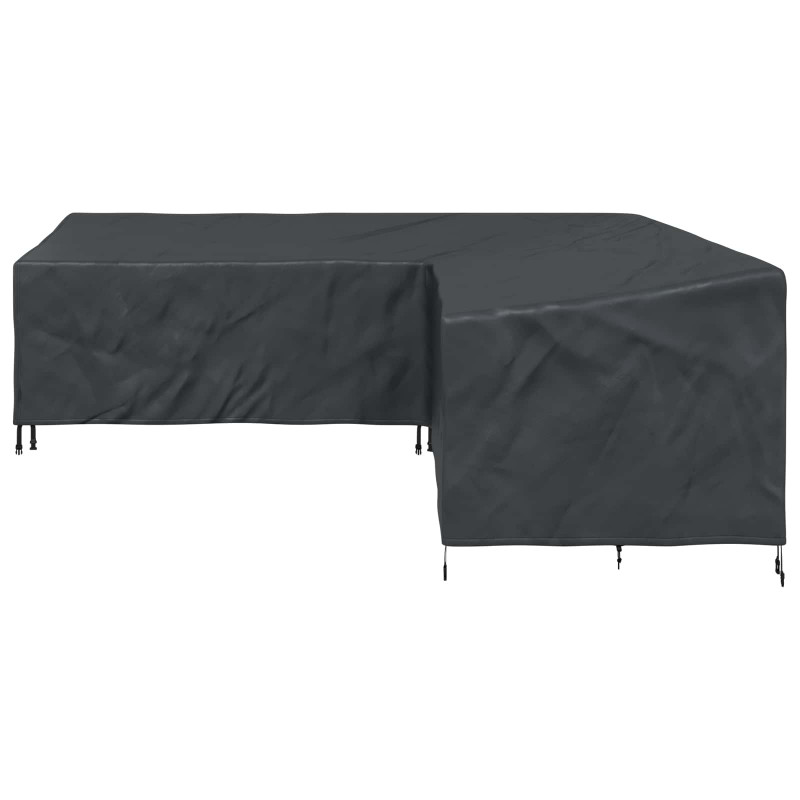 Pokrowiec na meble Czarny 270 x 270 x 80 cm Tkanina Oxford 420D