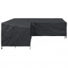 Pokrowiec na meble Czarny 270 x 270 x 80 cm Tkanina Oxford 420D