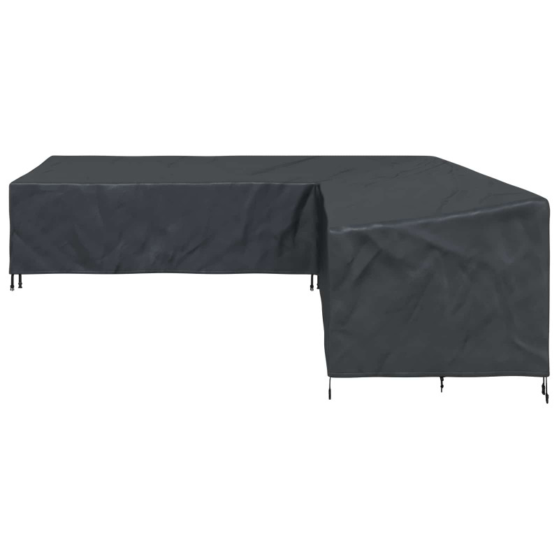 Pokrowiec na meble Czarny 300 x 300 x 80 cm Tkanina Oxford 210D