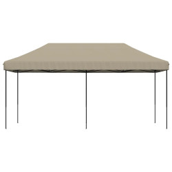 Składany namiot imprezowy typu pop-up, taupe, 580x292x315 cm