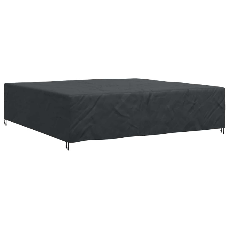 Pokrowiec na meble Gładki Czarny 300 x 300 x 70 cm 210D