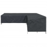 Pokrowiec na meble Czarny 325 x 325 x 80 cm Tkanina Oxford 420D
