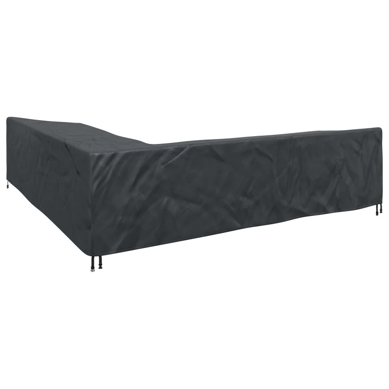 Pokrowiec na meble Czarny 325 x 325 x 80 cm Tkanina Oxford 420D