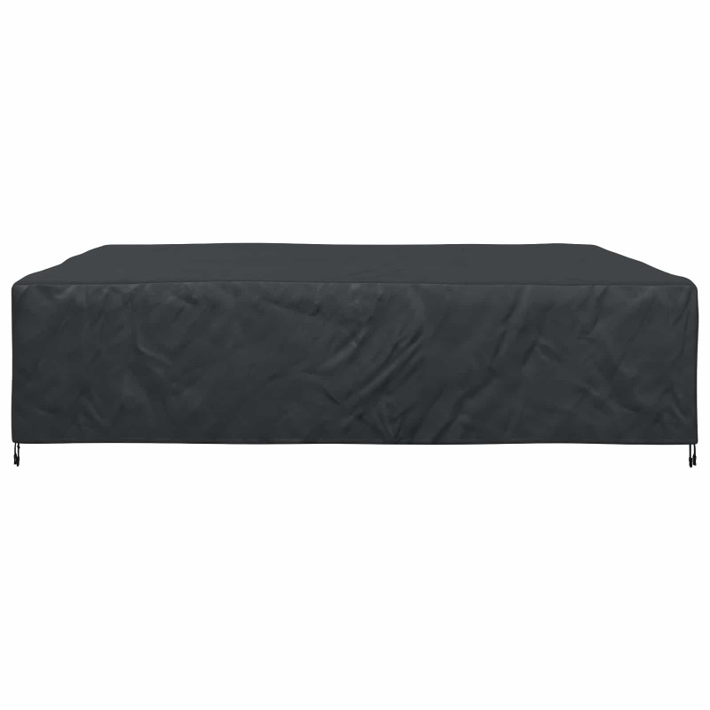 Pokrowiec na meble Gładki Czarny 300 x 300 x 70 cm 600D