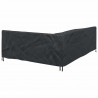 Pokrowiec na meble Czarny 250 x 180 x 80 cm Tkanina Oxford 420D