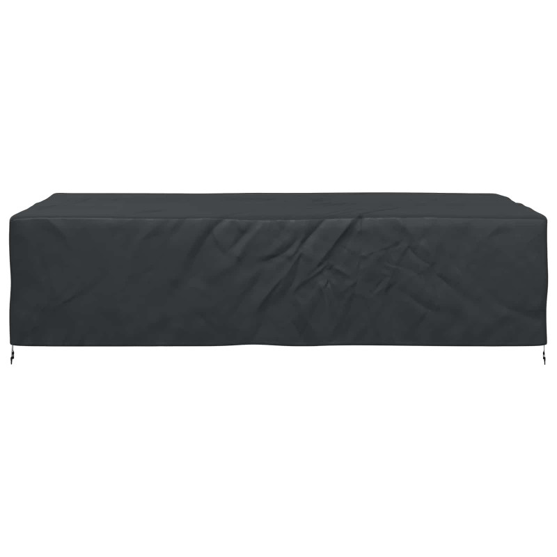 Pokrowiec na meble Gładki Czarny 315 x 180 x 74 cm 600D