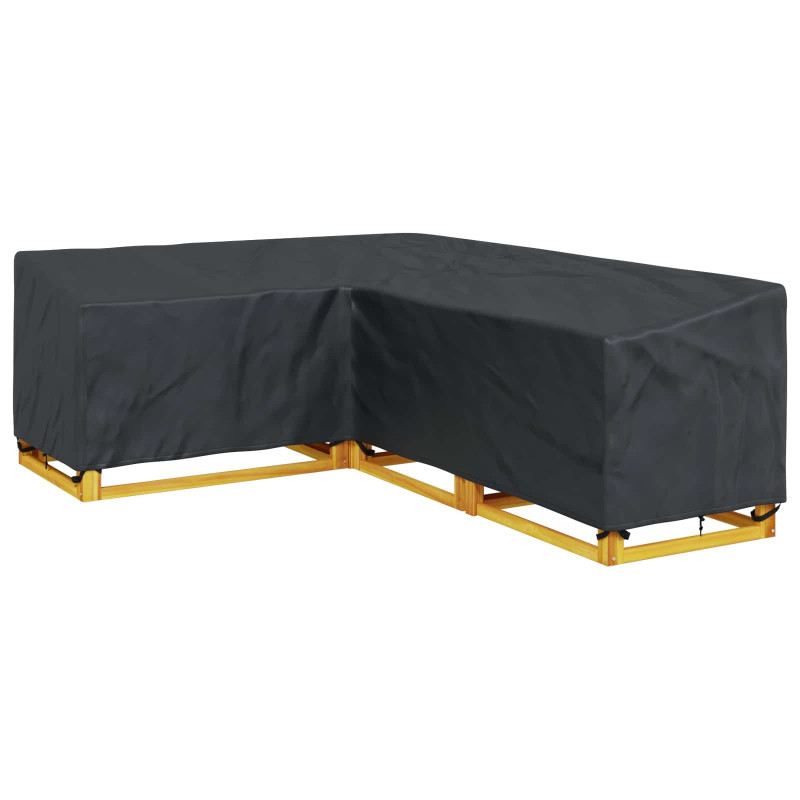 Pokrowiec na meble Czarny 250 x 180 x 80 cm Tkanina Oxford 210D