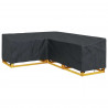 Pokrowiec na meble Czarny 250 x 180 x 80 cm Tkanina Oxford 210D